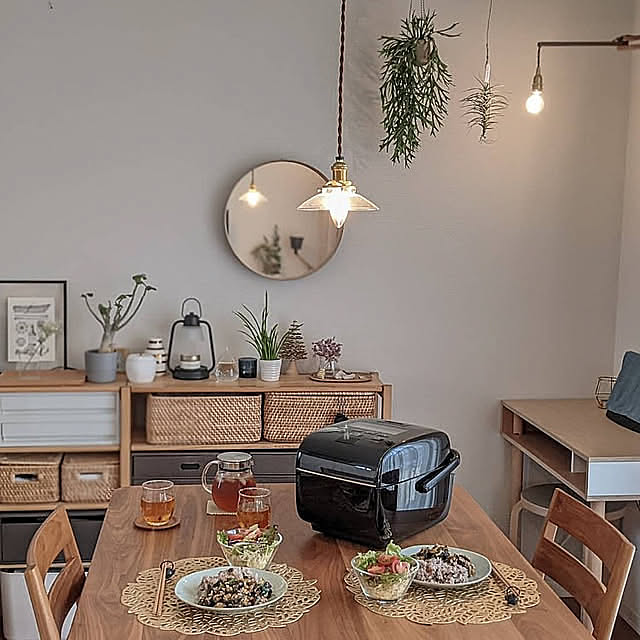 Kitchen,家電,象印,おうち時間,心地良い暮らし,モニター応募投稿,北欧インテリア,キッチンインテリア,炊飯器,炎舞炊き,モニター当選,おうちごはん,圧力IH炊飯ジャー,おうち時間を楽しむ,食卓 tomachiaの部屋