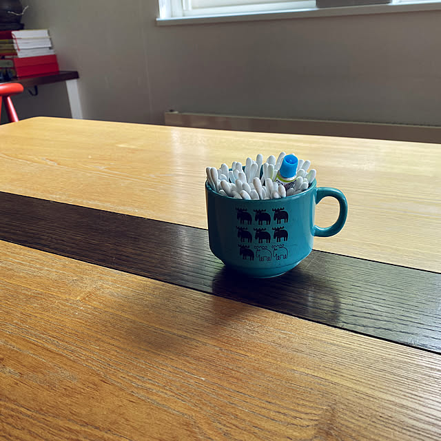 綿棒収納,収納アイディア,カラフルもシンプルも好き,日用品収納,My Desk ayumiの部屋