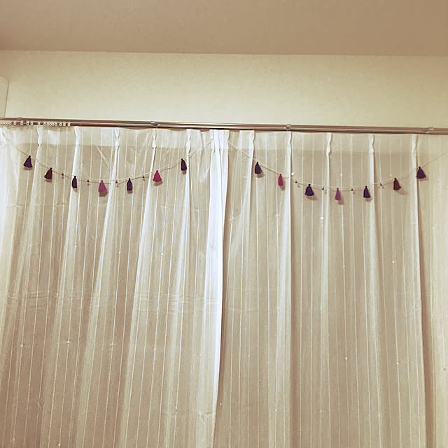 Lounge,100均,ハンドメイド,DIY,タッセル little_lily_5の部屋