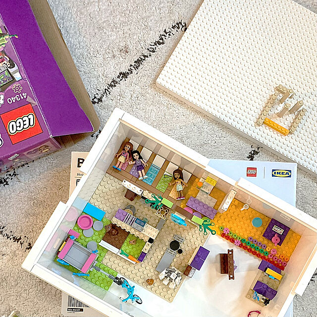 レゴ,ホワイト収納,IKEA BYGGLEK,IKEA×LEGO,収納,レゴ収納,レゴ収納ボックス,隠す収納,On Walls mmの部屋