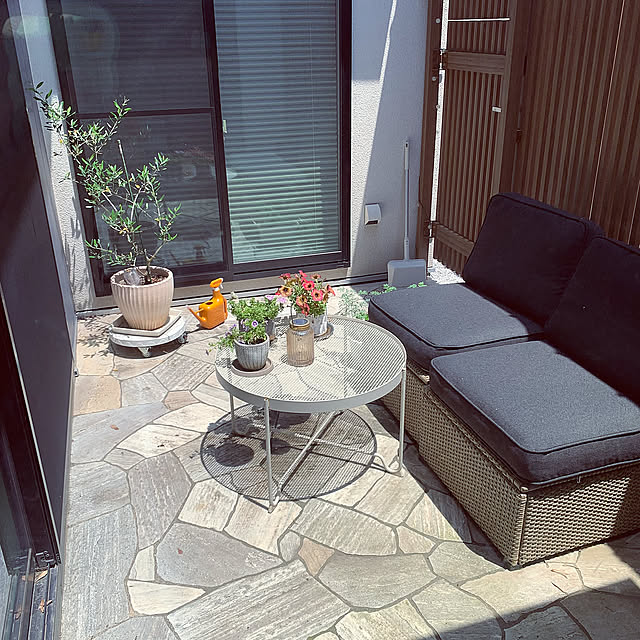 Entrance,IKEA,サフィニア,スタイルシェード,LIXIL,中庭,ビフォーアフター Minteaの部屋