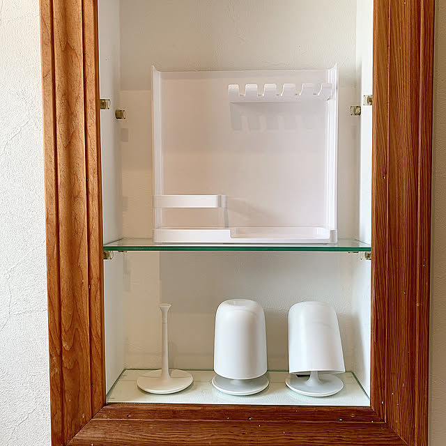 Bathroom,マーナ,towerシリーズ,お勧めグッズ！,歯ブラシスタンド,はぶらし収納,洗面所収納,ニッチ,この春、買ってよかったもの timtamの部屋