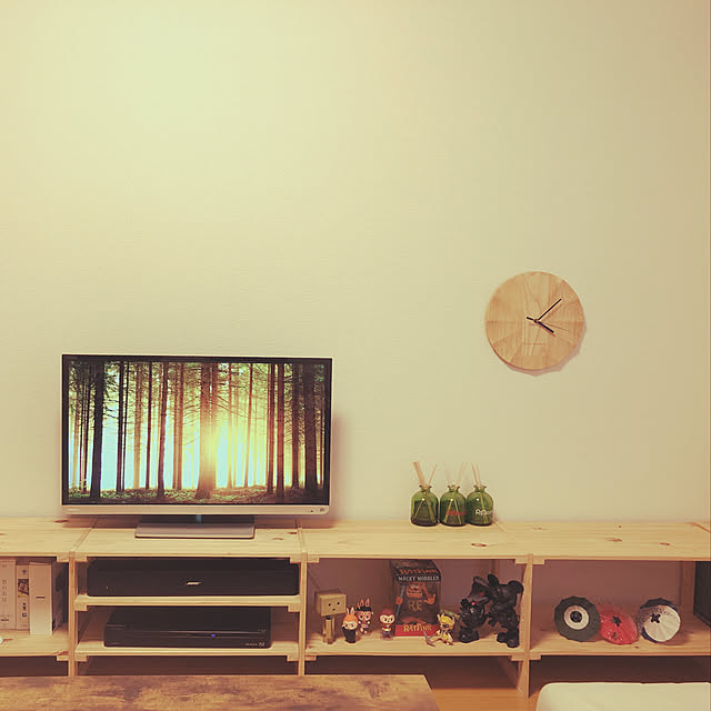 新生活,一人暮らし,ニトリ,1K,ナチュラル,My Shelf W-Cheeseの部屋