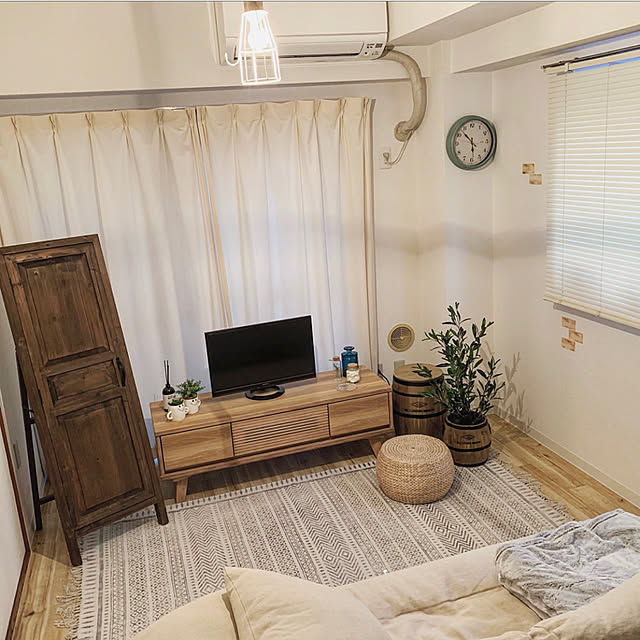 ナチュラル,ホワイトインテリア,Lounge,雑貨,北欧,レトロ,塩系インテリア,ニトリ,リセノ,unico jjjの部屋