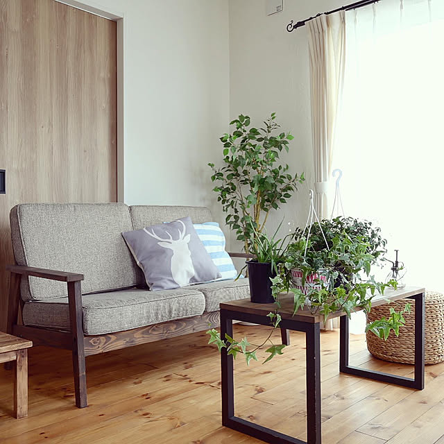 ナチュラルインテリア,casacarina,南欧風住宅,DIY,リラックスタイム,ナチュラルテイスト,シンプル,シンプルインテリア,グリーンのある暮らし,Lounge Paulの部屋