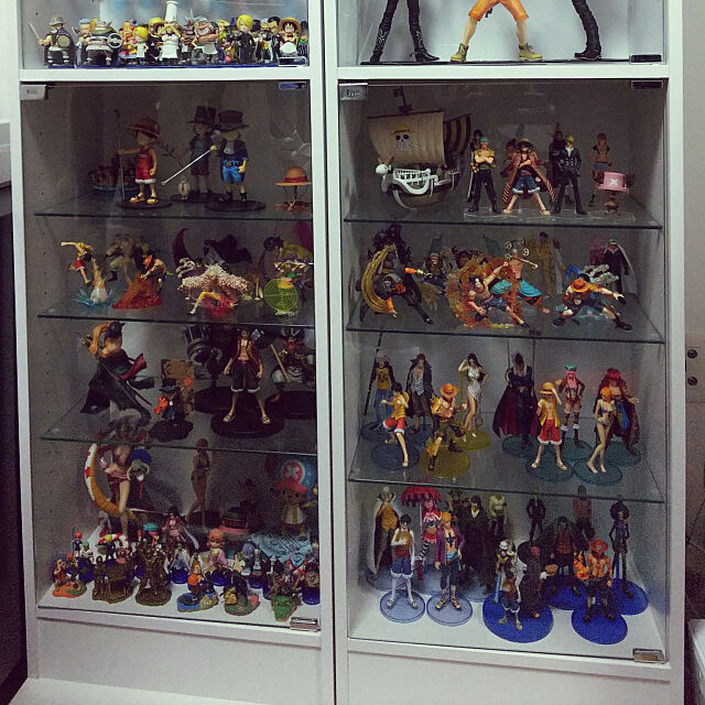 My Shelf,10000人の暮らし,ワンピースフィギュア,コレクションコーナー kai-jyuの部屋