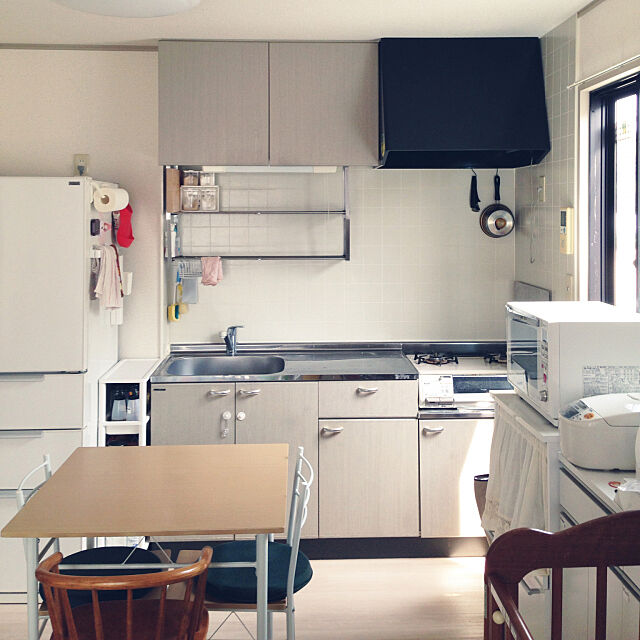 Kitchen,賃貸,セリア,シンプルに暮らしたい,賃貸アパート,断捨離中,LDK11.5畳 Maaの部屋