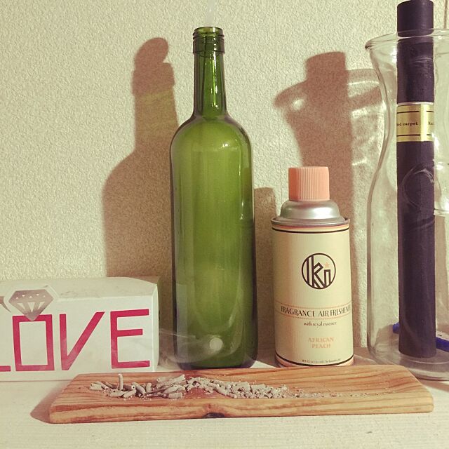 My Shelf,瓶,DIY,お香立て,リメイク,雑貨 mkt_kunの部屋