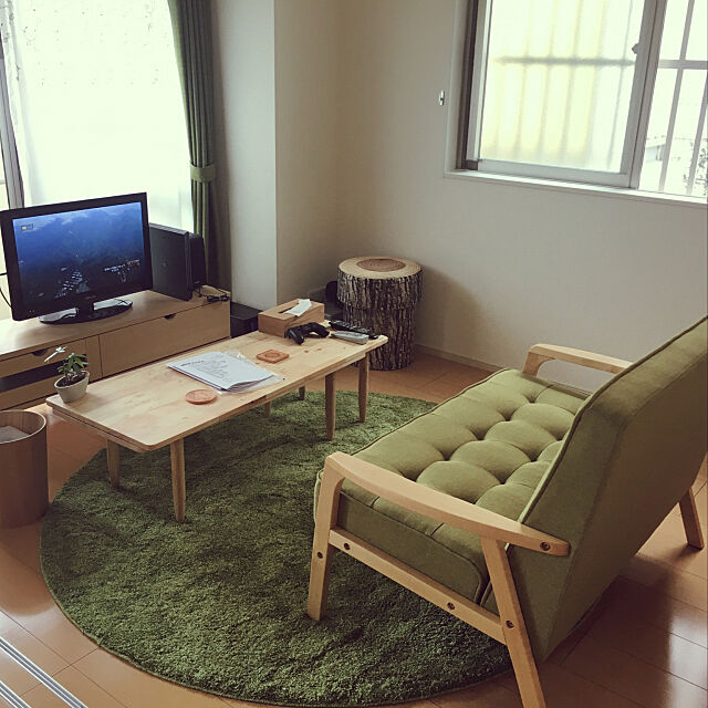 Lounge,ソファー,ローテーブル,ニトリ lilyの部屋