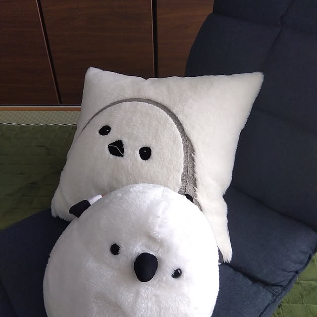 Lounge,クッション,ニトリ,デコホーム,シマエナガ Ryokoの部屋