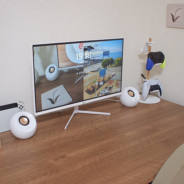 My Desk,捨て活,ナチュラル,一人暮らし,デスク周り,1K,賃貸,お気に入りの場所,7畳,生活感をなくしたい,オフィスチェア,desk setup,タワー tower yunoの部屋