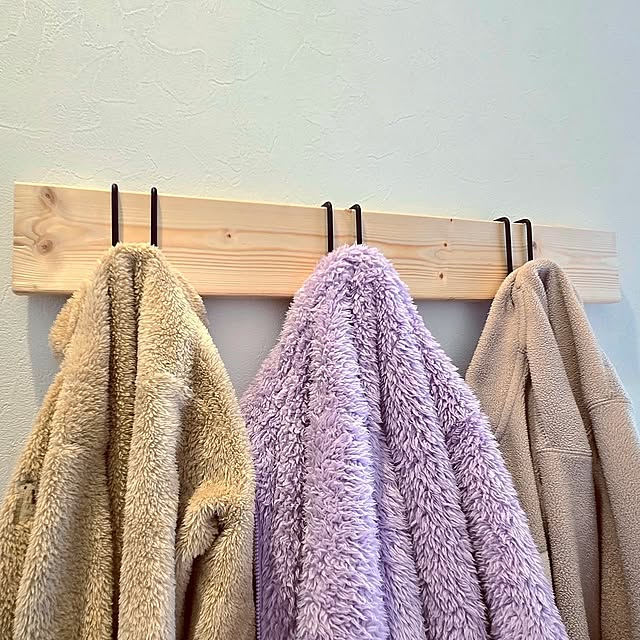 Entrance,ナゲシレールブラケット,ナゲシレール,ナゲシレールフック,長押レール,長押レールブラケット,ラブリコ,ラブリコ 1×4,ワンバイ材,LABRICO Pi.simple.の部屋