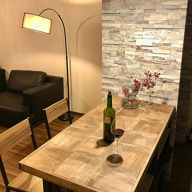 ワイン,ヒノキ,キッチンカウンターDIY,キッチンカウンター,DIY,Kitchen mickの部屋