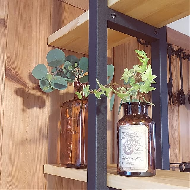 Kitchen,10分でできる,キッチンDIY,梁のある家,玄関から丸見えキッチン chiyumiの部屋