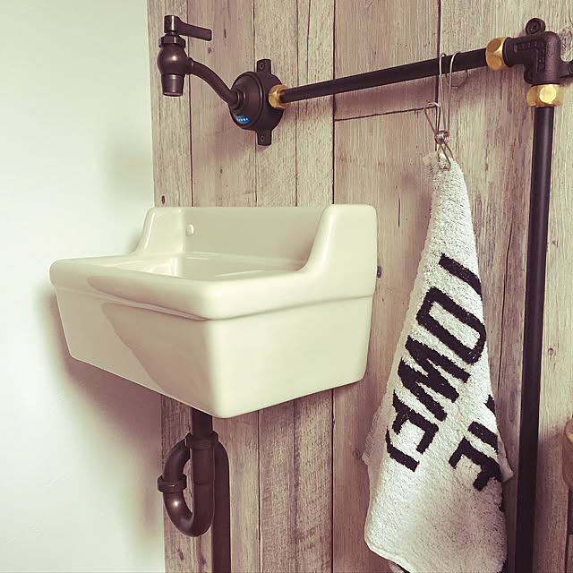 Bathroom,セリア,男前,マイホーム記録,北欧,モノトーン,100均,アンティーク風,ナチュラル,アンティーク,雑貨 knxx0214の部屋