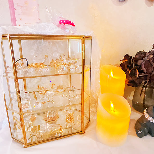 Entrance,ミニチュア雑貨,クリスタルのオブジェ,雑貨,ズボラ主婦,可愛い雑貨,可愛いのが好き,のんびりマイペース,ときめきアイテム,ガラス雑貨,雑貨大好き,ディスプレイコーナー,見て頂きありがとうございます⑅︎◡̈︎* moolの部屋