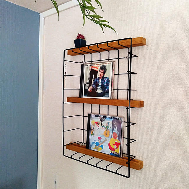 My Shelf,ＣＤラック,賃貸,100均,DIY,セリア,音楽のある暮らし,おうち時間,ディスプレイ mamaの部屋
