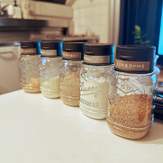 Kitchen,スパイスボトル セリア,スパイス瓶,調味料,調味料収納,調味料詰め替え,調味料ボトル,調味料入れ,スパイスボトル,団地,団地部,団地　賃貸,UR賃貸,団地でも諦めない！,団地でもあきらめない mikabom5の部屋