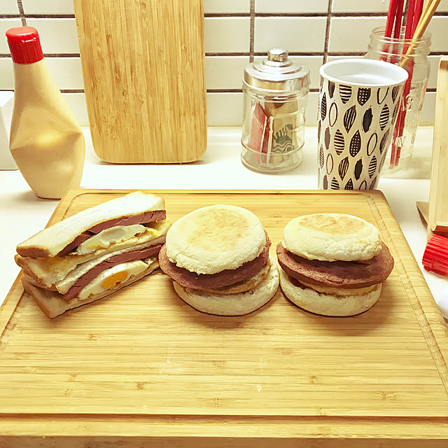 Kitchen,IKEAカタログ2019,マンション暮らし,普通の部屋,IKEA 雑貨,業務スーパーのチキンランチョンミート,お昼ごはん,コストコのイングリッシュマフィン,IKEAのキッチングッズ,大人は明太マヨネーズ入り,ハムチーズたまごサンド,キッチン雑貨,イングリッシュマフィン,食パン6枚切り,チキンランチョンミート,部屋じゃなくてゴメンなさい,バーガー大好き家族,元〇〇バーガー店員夫婦,食パンを半スラ,今日はレタスがなかった,いいね♪本当に感謝です♥ eel868の部屋