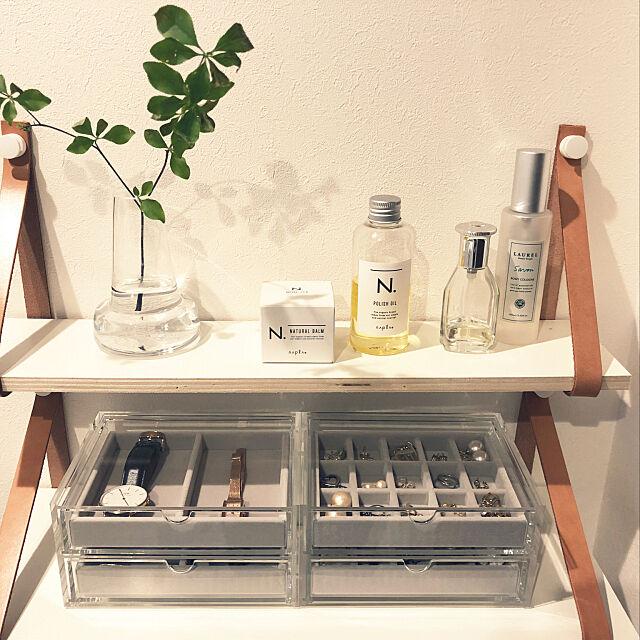 My Shelf,アクセサリー収納,無印良品,シンプル umeko.の部屋