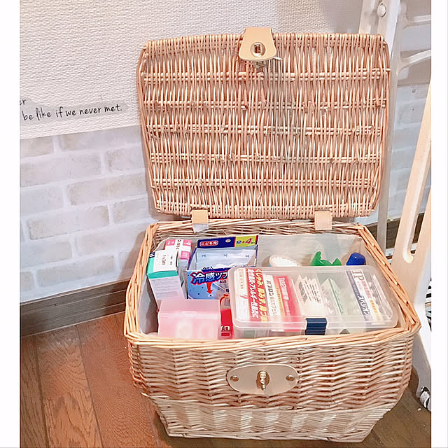 ナチュラルキッチンのかご,薬,ナチュラル,いつもいいねやコメありがとうございます♡,フォロワーの皆様に感謝!,カゴ収納,Bedroom sayaの部屋