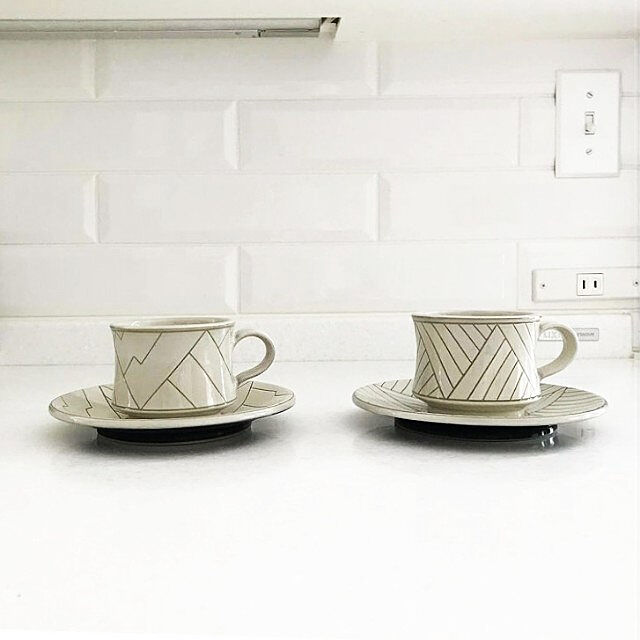 Kitchen,幾何学模様,やちむん,コーヒーカップ gomashioの部屋