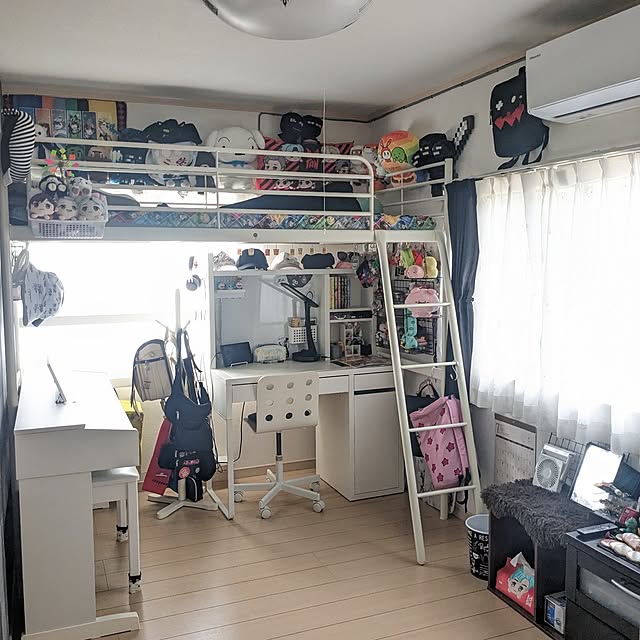 Overview,夏の模様替え,長女部屋,女子部屋,すっきりさせたい,いまいち好みが分からないw Annaの部屋