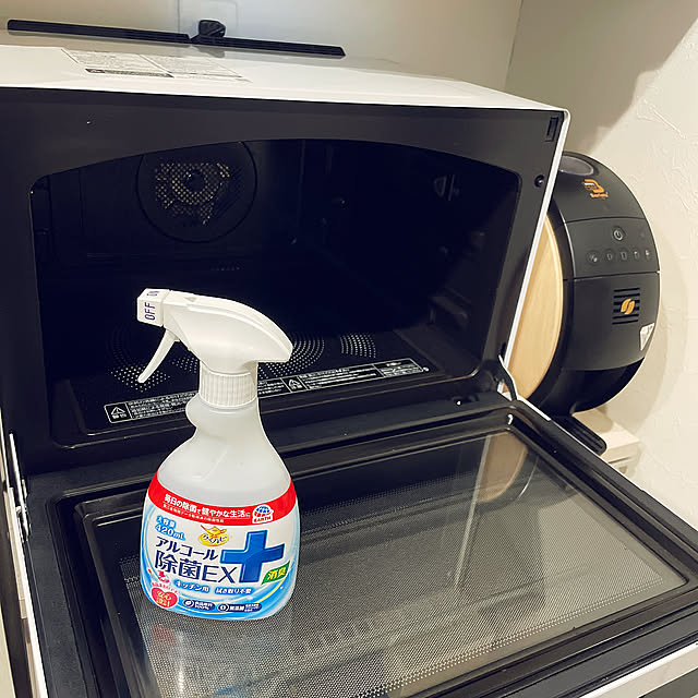 Kitchen,電子レンジ掃除,電子レンジ,アース製薬,時短掃除,らくハピ,水まわり掃除 MIの部屋