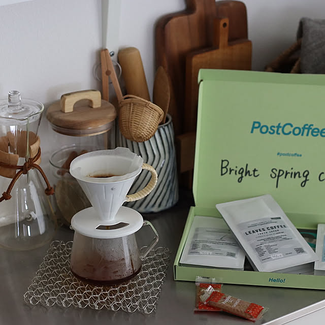 コーヒードリッパー,コーヒータイム,ツバメラタンドリッパー,コーヒーのある暮らし,Kitchen hanatomidorinoheyaの部屋