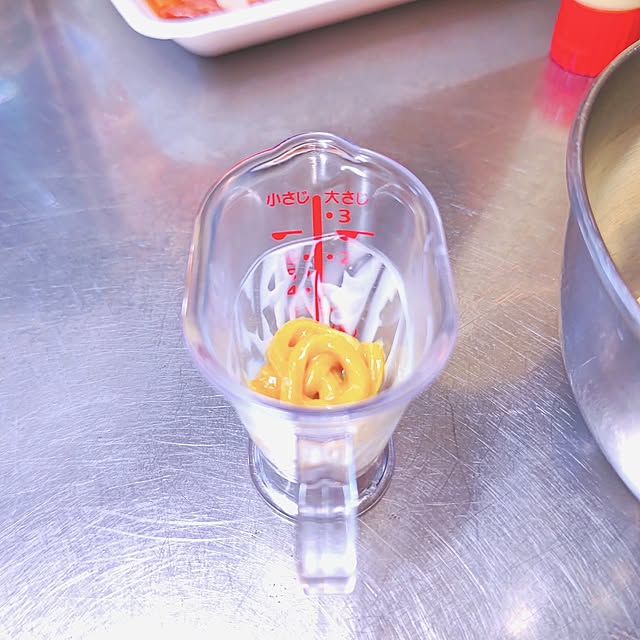 Kitchen,100均,お気に入り,癒し,生活感丸出し,RCの出会いに感謝♡,お返事遅くてごめんなさい(人д`),RCに感謝❤︎です,お返事できなくてごめんなさい,皆さんに感謝です(*˙˘˙*)ஐ,無言いいね。すみません(。>д人),自分らしい部屋作り,お気に入りに囲まれた暮らし,イイネを押してくださいるユーザーに感謝!,計量カップ mariaの部屋