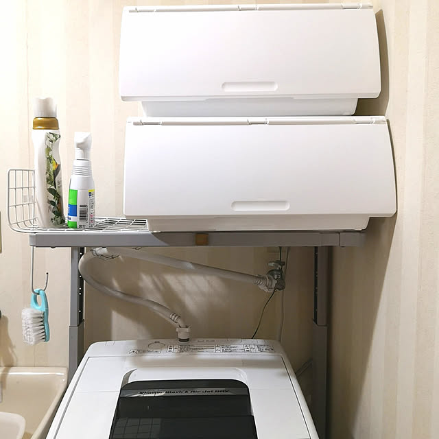 Bathroom,ニトリの収納,Nフラッテ haruruの部屋