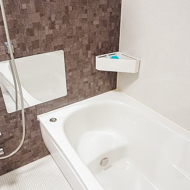 Bathroom,RoomClipショッピング,おうち見直し企画,towerシリーズ,おもちゃラック,バスグッズ,山崎実業,山崎実業 tower,コーナーラック,お風呂グッズ misaki.tの部屋