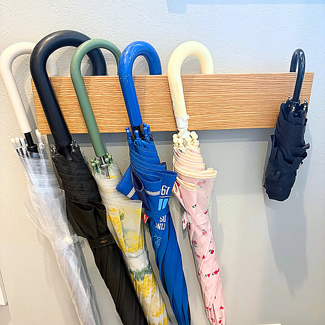 Entrance,長押,無印良品 壁に付けられる家具,無印良品,土間収納,傘の置き場所 portaの部屋