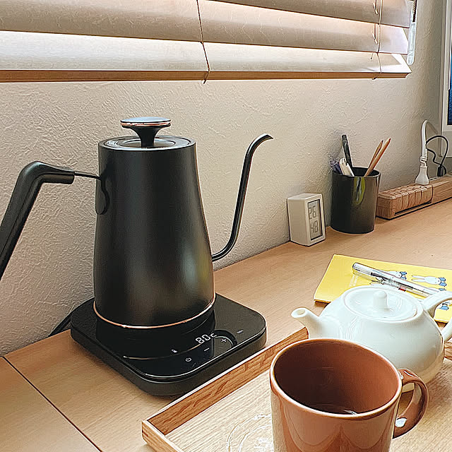 暮らしのハンドブック2022,山善ケトル,くらしのeショップ,山善,おうちカフェ,Kitchen,My Desk ____musk____の部屋