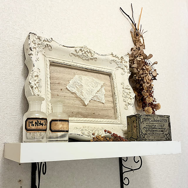 My Shelf,飾り棚 洗面所,飾り棚DIY,飾り棚 mappyの部屋