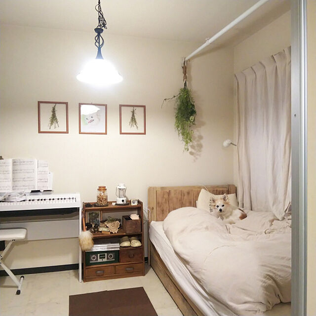 Bedroom,照明,スマートホーム,Philips Hue,Hue Bluetooth nonの部屋