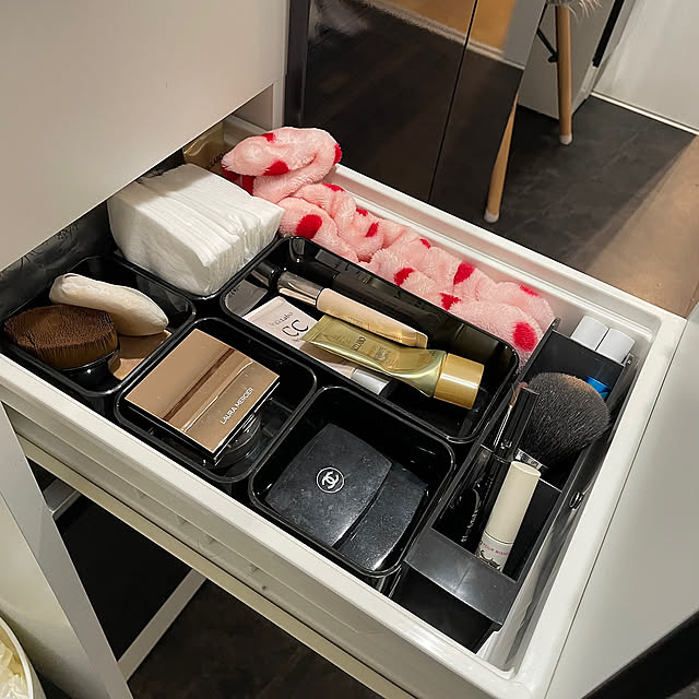 Bathroom,シーライン収納,シーライン洗面化粧台,Panasonic洗面台,ノーブルホーム,洗面所,ニトリ,洗面台下収納 love_january24の部屋