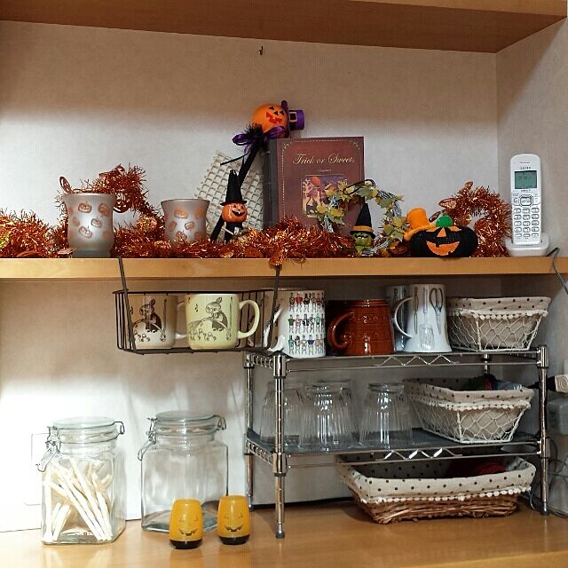 My Shelf,セリア,ダイソー,メタルラック,キッチンカウンター Shinobuの部屋