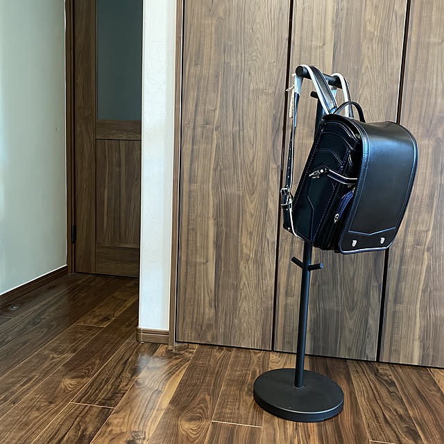 山崎実業,ランドセルスタンド,アイアン素材,こどもと暮らす。 minatamaの部屋