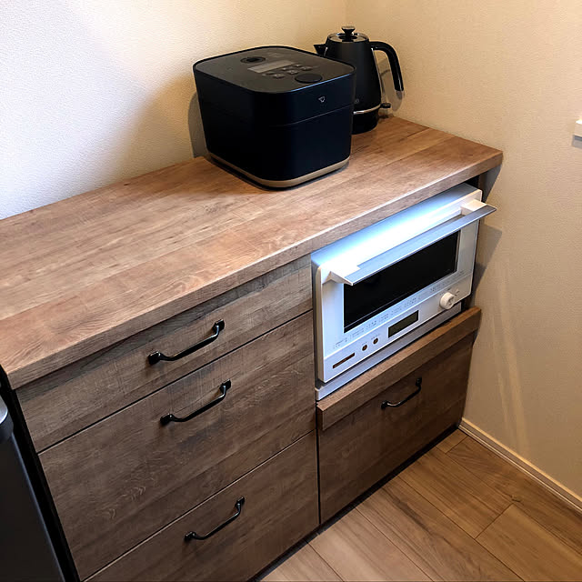 カップボード収納,ロウヤ家具,カップボード,RoomClipアンケート,Kitchen yuteteの部屋