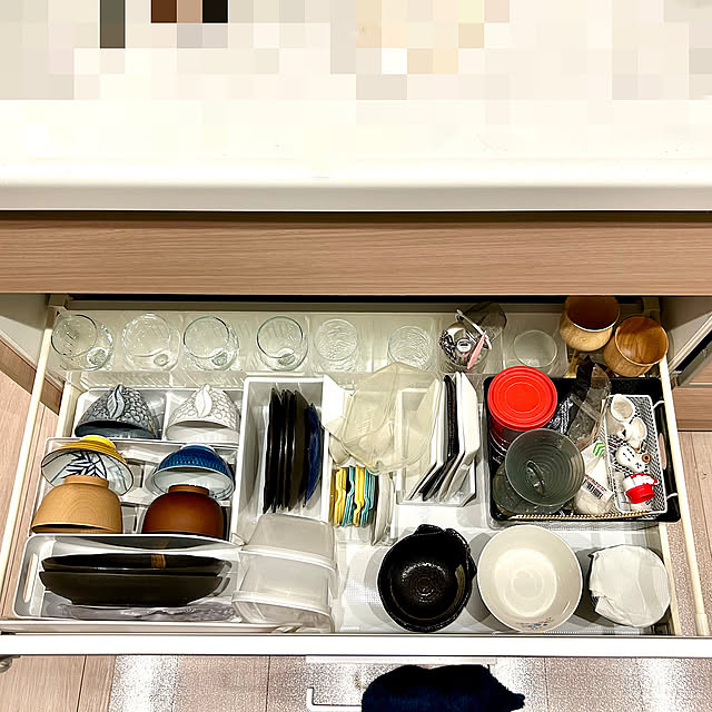 Kitchen,ダイソー,お皿収納,ワイングラス収納 kanamuriの部屋