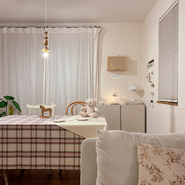 ウンベラータ,ウッドターニングランプ,買ってよかったもの,カフェインテリア,暮らし,漆喰の壁,IKEA,ナチュラルインテリア,中古住宅,ソファー,ソーデルハムン,韓国インテリア,キャンドル,ZARA HOME,My Shelf saooo39の部屋