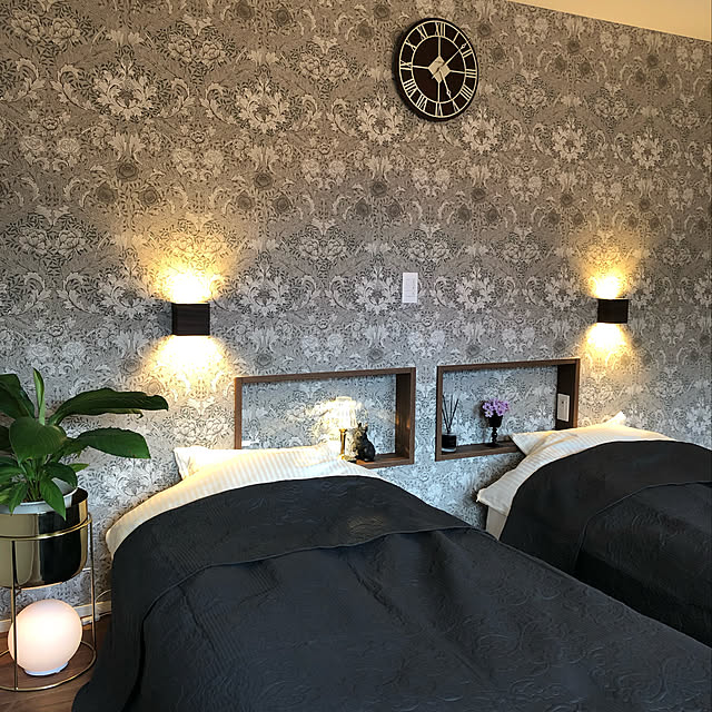 スマート家電,ZARA HOME,Merry Night,寝具,シンプル,Bedroom,ホテルライク,わんこがいます,Kartell バッテリー,わんこのいる暮らし,モニター当選ありがとうございます,kartell,小栗株式会社,わんこと暮らす家,ハワードミラー,わんこと暮らす,Bedroom kotarico327の部屋