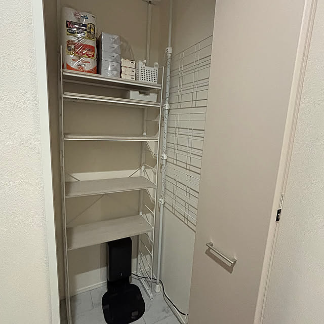 My Shelf,ニトリNポルダ,ニトリ,つっぱり棒収納,つっぱり収納,つっぱり収納庫,収納グッズ,収納棚,収納アイデア,収納,掃除 aya.kurashi1128の部屋