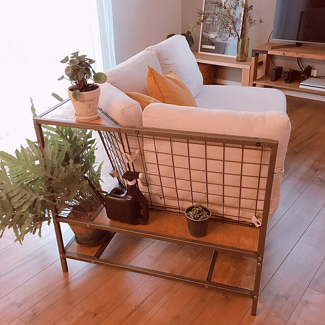 観葉植物のある暮らし,IKEA,IKEAのソファー,ソファベッド,エッシャー,作品名『静物と街路』,Lounge,EKEBOL エーケボル 3人掛けソファ mimi-kの部屋