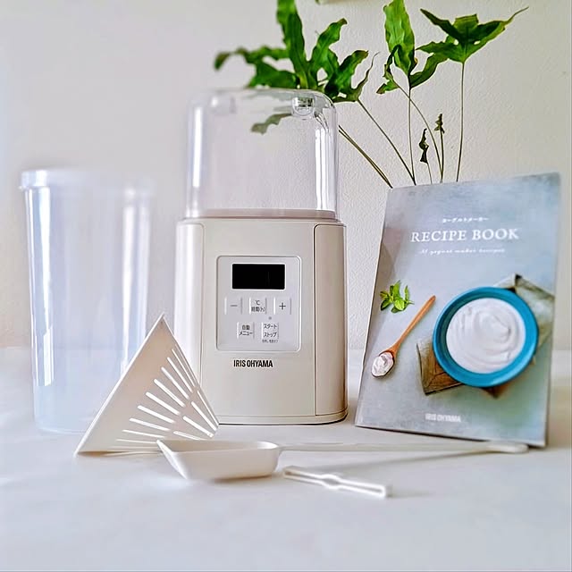 Kitchen,買ってよかったもの,一人暮らし,ヨーグルトメーカー,2025.3.20,カスピ海ヨーグルト,クリームチーズ手作り,ガセリ菌SP株ヨーグルト,ホエー,アイリスオーヤマ,RCショッピング購入品,腸活,ヨーグルトメーカーでクリームチーズ YuriYuriの部屋