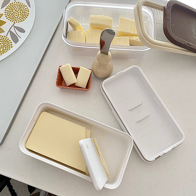 バターの容器,バターケース,保存容器,マーナ,Kitchen Minteaの部屋