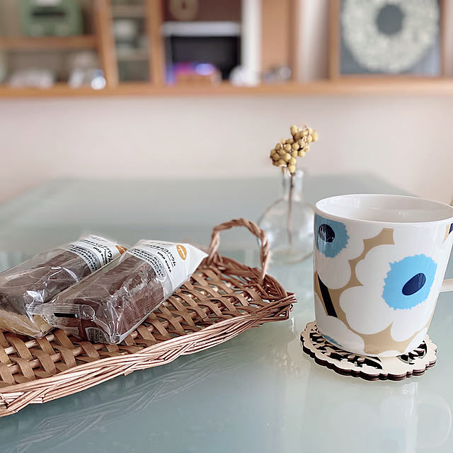 無印,マグカップ,マリメッコ,マリメッコマグ,マンション,シンプル,My Desk napの部屋