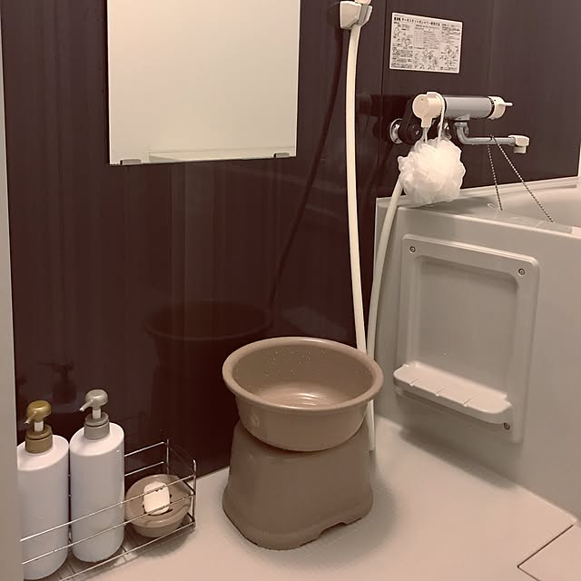 Bathroom,無印良品,ダイソー,ニトリ mamiGENの部屋