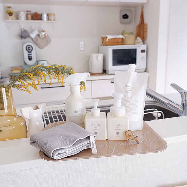 My Desk,お気に入り,ホワイトインテリア,デザインが好き,キッチンクリーナー,daily mukuri,日用品 myu-の部屋
